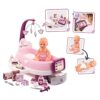 Smoby - Baby Nurse Electronic Nursery With Doll and 24 Accessories, Pink - Image 4