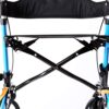 MYIME Lightweight Aluminium Folding Rollator, 2-in-1 Shopping Cart and Transit Chair withHeight - Image 8