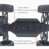Brushless 110km/h High Speed RC Cars 1:8 Remote Control Monster Truck 4WD All Terrain Off-Road - Image 4