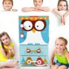 JW-YZWJ Children's Birthday Gift Simulation Cartoon Refrigerator Toy Set Food Ingredients Cognitive - Image 8