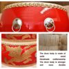 KAFELE Chinese Drum Set with Drum Stand Stamped Dragon Pattern Cowhide Drums Wei Feng Gong Drums - Image 5