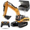 Top Race 23 Channel Full Functional Remote Control Excavator Construction Tractor, Full Metal - Image 2