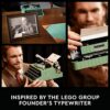 LEGO Ideas Typewriter 21327 Building Kit; Great Gift Idea for Writers (2,079 Pieces) - Image 4