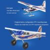 Rc Plane 4 Channel Remote Control Airplane 1400mm (55") Wingspan With Flaps LED Water Plane With 3 - Image 5