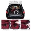 QIVGXBO Leunlee Walker For Seniors Rollator Foldable Mobility Walking Aid,Four-wheeled Walker With - Image 3
