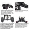 QRSTUVW 1:10 Brushless Off-road Vehicle Fast RC Car 90KM/H Hobby Remote Control Car 4WD Off-Road - Image 6
