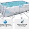 SEFVGHDF Family Swimming Paddling Pools Hot Tub Swimming Pool Large Bracket Adult Kids Home - Image 7