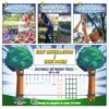 Trailblaze Ninja Warrior Obstacle Course for Kids - Ultimate Outdoor Fun 2x55 Ft Ninja Slackline - Image 10