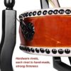 Taiwan Xiaofa Drum Set Practising Xiaotambourine Cowhide Flat Drum Solid Wood Drum Buddha Hall - Image 5