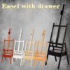 Easel Easel Whiteboard Brown Outdoor Oil Painting Folding Art Easel Tripod Solid Wood Sketch Artist - Image 6