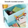 JW-YZWJ Children's Birthday Gift Simulation Cartoon Refrigerator Toy Set Food Ingredients Cognitive - Image 5