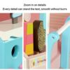 JW-YZWJ Children's Simulation Ice Cream Cart, Donut Sales Cart, Wooden Educational Toy - Image 5