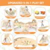 KidsBuddy Pikler Triangle Set with Cushion 9 in 1 Climbing Toys for Toddlers 1-3 Indoor Baby - Image 4