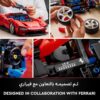 LEGO 42143 Technic Ferrari Daytona SP3, Race Car Model Building Kit, 1:8 Scale Advanced Collectible - Image 8