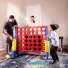 Giantville Giant 4 in a Row Connect Game - Storage Carry Bag Included - 4 Feet Wide by 3.5 Feet Tall - Image 3