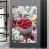 Red Fruit in White Bowl - 15000 Piece Wooden Jigsaw Puzzle - Floor Entertainment Puzzle for Adults - Image 5