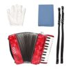 22 Key 8 Bass Professional Piano Accordion, Adjustable Straps Musical Instrument, For Kids Beginners - Image 7