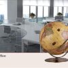 DOUKI KI World Globe Desktop Geographic Interactive Globes Ornament for Educational Toys Office - Image 4