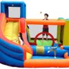 WRJY Kid Inflatable Castles Water Slide Home Trampoline Child Jumping Bed Kindergarten Small And - Image 2