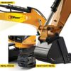 Top Race 23 Channel Full Functional Remote Control Excavator Construction Tractor, Full Metal - Image 8