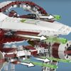 LEGO STAR WARS Lego 6175769 Star Wars Jedi Starfighter With Hyperdrive 75191 Building Kit Multicolor - Image 8