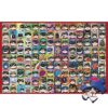 Adult Wooden Puzzles, Crazy Cats, Cats in Various Poses, Abstract Art (500-6000 Pieces), - Image 2