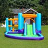 Inflatable Kids Bounce House Bouncy Castle with Water Slide for Kids Outdoor Indoor Party - Image 4