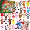 JOYIN 24 Pcs Finger Puppets 24 Days Christmas Countdown Advent Calendar for Kids Christmas Party - Image 2