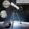 Gerrit Telescope, Astronomical Telescope for Kids Adults, 80mm Aperture 500mm Focal Length 3X - Image 4