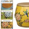KAFELE Hand-Painted Drum Stool Contains Drum Stick + Drum Pad Round Stool/Low Stool/Dressing Stool - Image 5